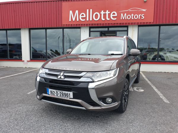 Mitsubishi Outlander SUV, Diesel Plug-in Hybrid, 2016, Brown