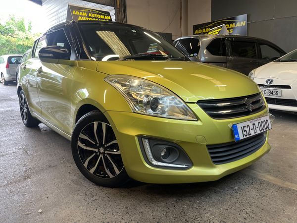Suzuki Swift Hatchback, Petrol, 2015, Green