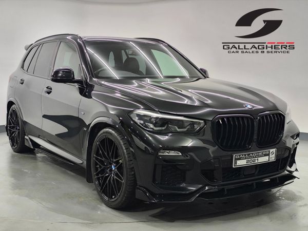 BMW X5 Estate, Petrol Plug-in Hybrid, 2021, Black