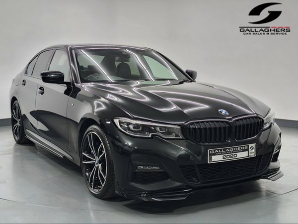 BMW 3-Series Saloon, Petrol Plug-in Hybrid, 2020, Black