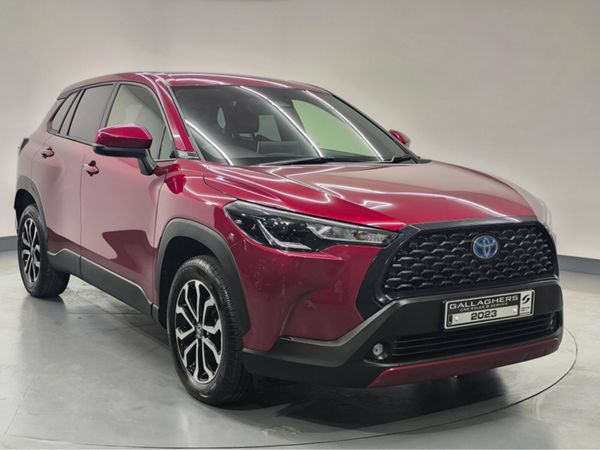 Toyota Corolla Cross Hatchback, Petrol Hybrid, 2023, Red