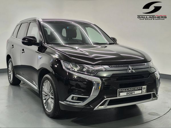 Mitsubishi Outlander SUV, Petrol Hybrid, 2021, Black