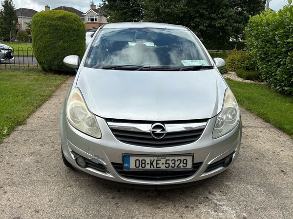 Opel Corsa Hatchback, Petrol, 2008, Silver