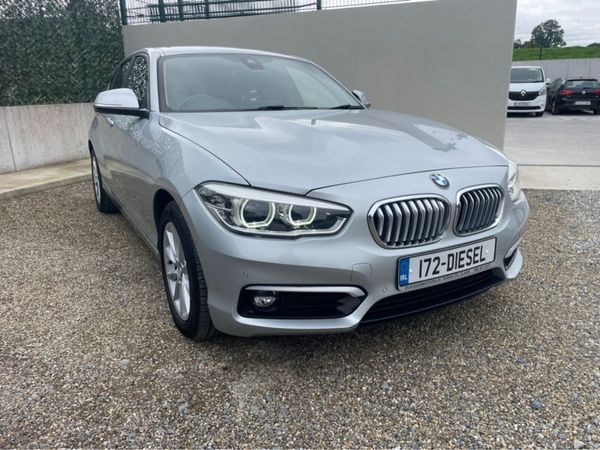 BMW 1-Series Hatchback, Diesel, 2017, Silver