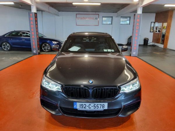 BMW 5-Series Saloon, Petrol Plug-in Hybrid, 2019, Grey