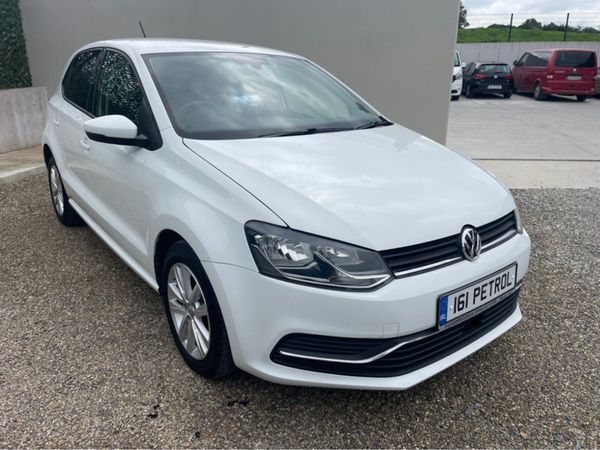 Volkswagen Polo Hatchback, Petrol, 2016, White