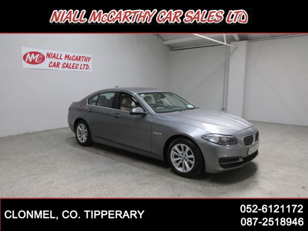 BMW 5-Series Saloon, Diesel, 2015, Grey