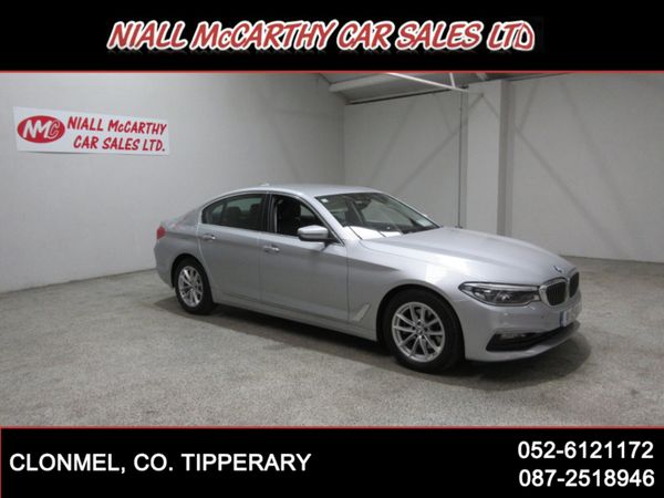 BMW 5-Series Saloon, Diesel, 2018, Grey