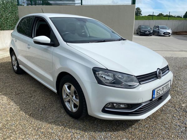 Volkswagen Polo Hatchback, Petrol, 2016, White