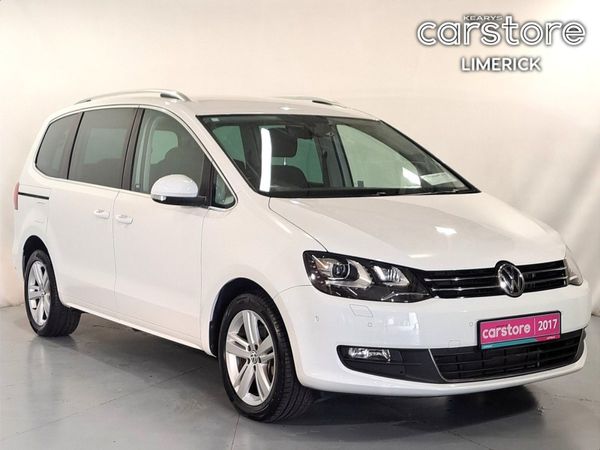 Volkswagen Sharan Hatchback, Petrol, 2017, White