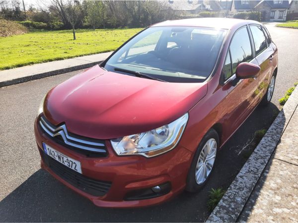 Citroen C4 Hatchback, Diesel, 2014, Red