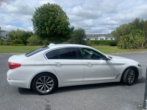 BMW 5-Series Saloon, Diesel, 2020, White