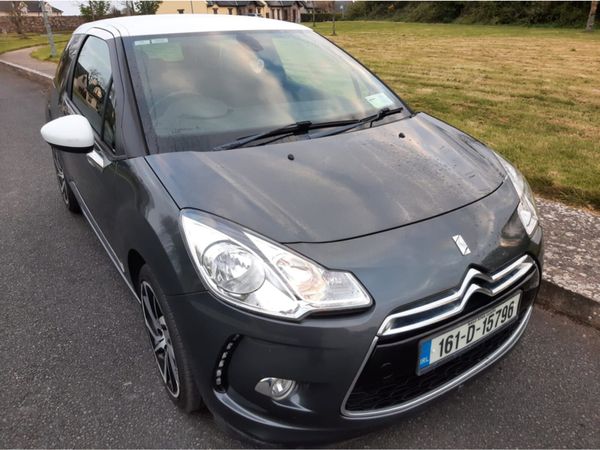 Citroen DS 3 Hatchback, Diesel, 2016, Grey