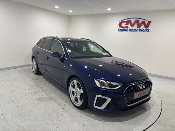 Audi A4 Estate, Diesel, 2024, Blue
