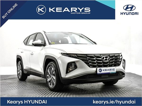Hyundai Tucson SUV, Petrol Hybrid, 2022, White