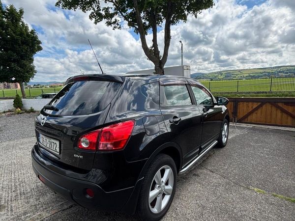 Nissan Qashqai Hatchback, Petrol, 2008, Black