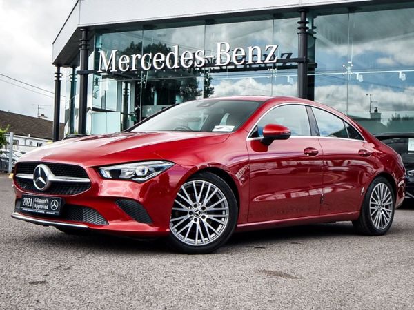 Mercedes-Benz CLA Saloon, Diesel, 2021, Red