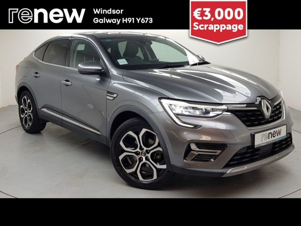 Renault Arkana Hatchback, Petrol Hybrid, 2022, Grey