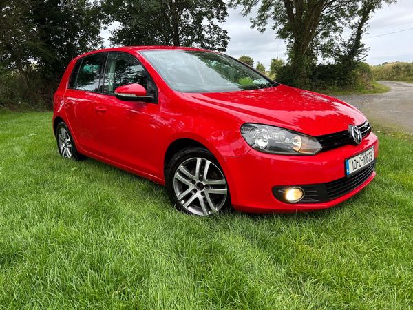 Volkswagen Golf Hatchback, Diesel, 2010, Red