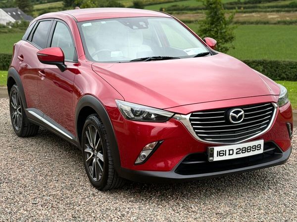 Mazda CX-3 SUV, Diesel, 2016, Red