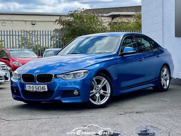 BMW 3-Series Saloon, Petrol Plug-in Hybrid, 2017, Blue