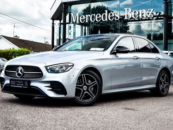 Mercedes-Benz E-Class Saloon, Diesel Plug-in Hybrid, 2022, Silver