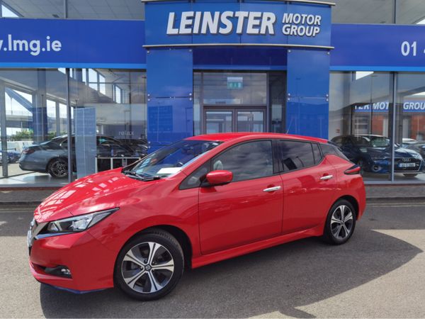 Nissan Leaf Hatchback, Electric, 2020, Red