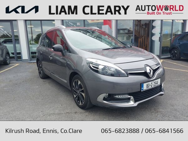 Renault Grand Scenic Saloon, Diesel, 2016, Grey