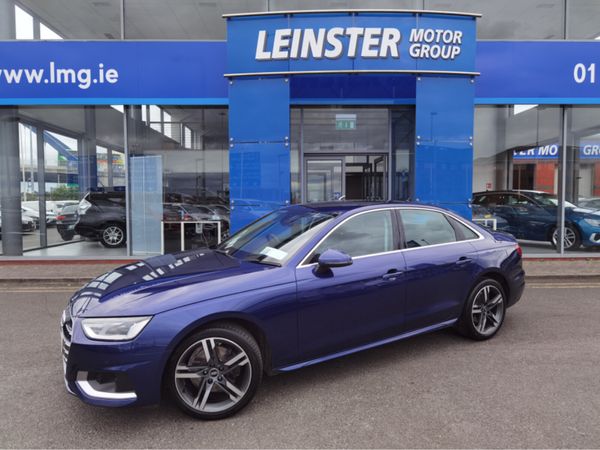 Audi A4 Saloon, Diesel, 2021, Blue