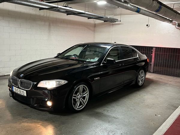 BMW 5-Series Saloon, Diesel, 2013, Black