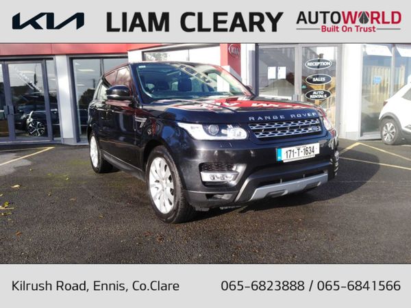 Land Rover Range Rover Sport Estate, Diesel, 2017, Black