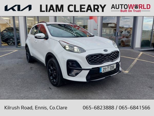 Kia Sportage MPV, Diesel Hybrid, 2021, White