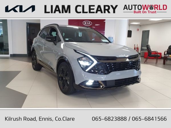 Kia Sportage SUV, Petrol Plug-in Hybrid, 2025, Grey