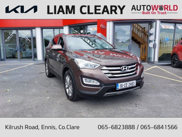 Hyundai Santa Fe Estate, Diesel, 2015, Brown