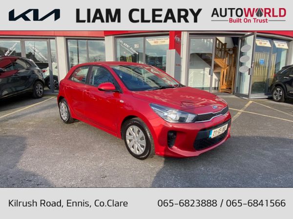 Kia Rio Hatchback, Petrol, 2021, Red