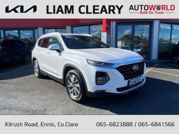 Hyundai Santa Fe Estate, Diesel, 2019, White