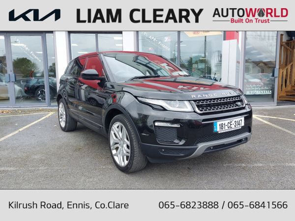 Land Rover Range Rover Evoque Estate, Diesel, 2018, Black