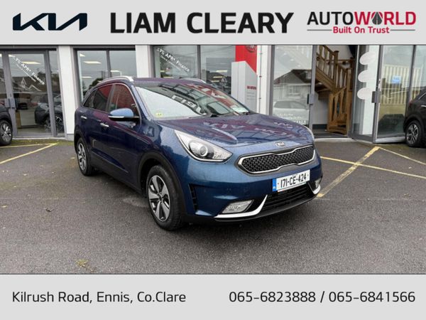 Kia Niro Estate, Petrol Hybrid, 2017, Blue