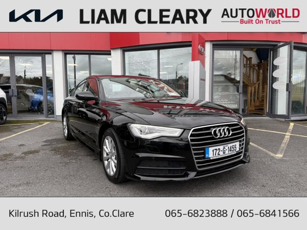Audi A6 Saloon, Diesel, 2017, Black