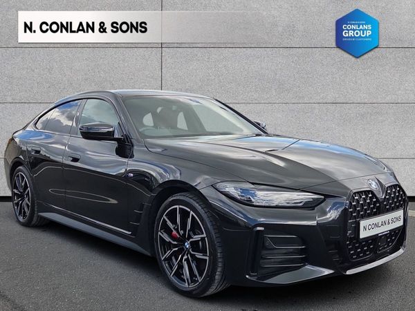 BMW 4-Series Saloon, Petrol, 2023, Black