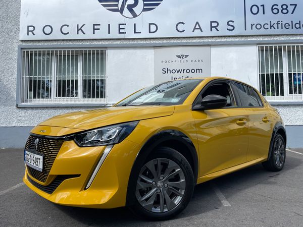 Peugeot 208 Hatchback, Electric, 2022, Yellow