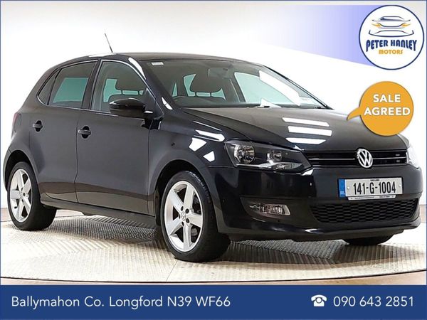 Volkswagen Polo Hatchback, Diesel, 2014, Black
