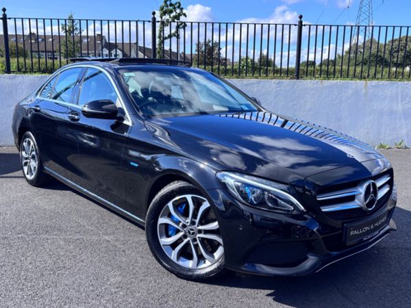 Mercedes-Benz C-Class Saloon, Petrol Plug-in Hybrid, 2017, Black