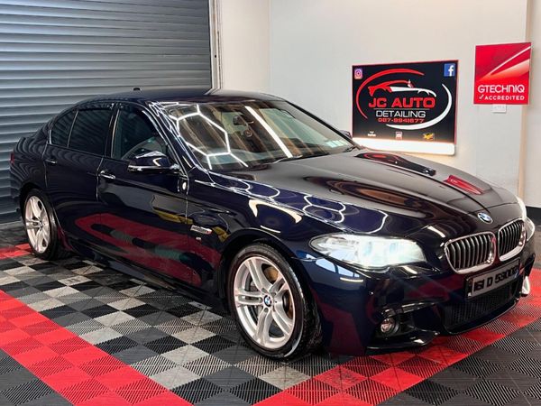 BMW 5-Series Saloon, Diesel, 2016, Black