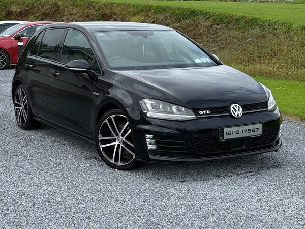 Volkswagen Golf Hatchback, Diesel, 2016, Black