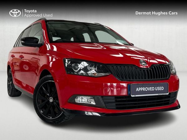 Skoda Fabia Estate, Petrol, 2016, Red