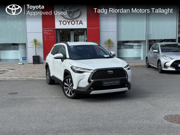 Toyota Corolla Cross Hatchback, Petrol Hybrid, 2023, White