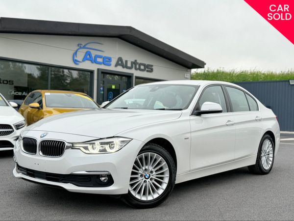 BMW 3-Series Saloon, Diesel, 2017, White