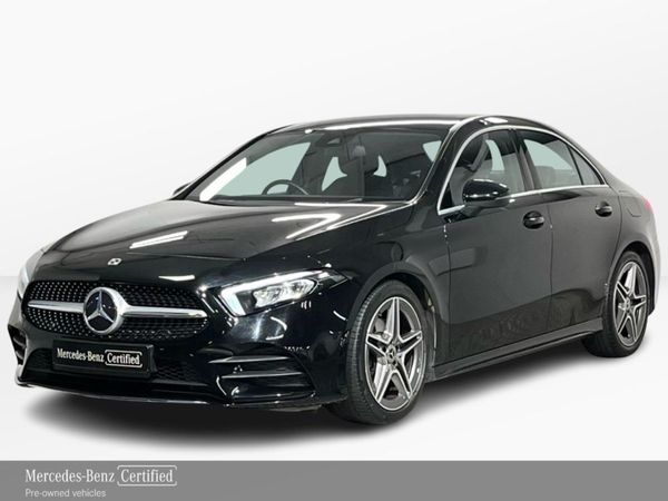 Mercedes-Benz A-Class Saloon, Petrol, 2021, Black