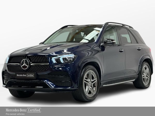 Mercedes-Benz GLE SUV, Diesel Plug-in Hybrid, 2022, Blue